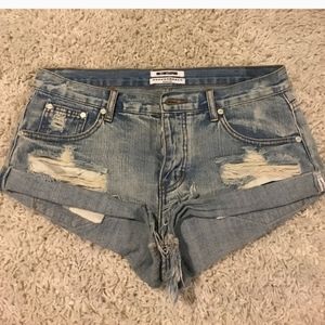One teaspoon Hendrix bandits cut off shorts